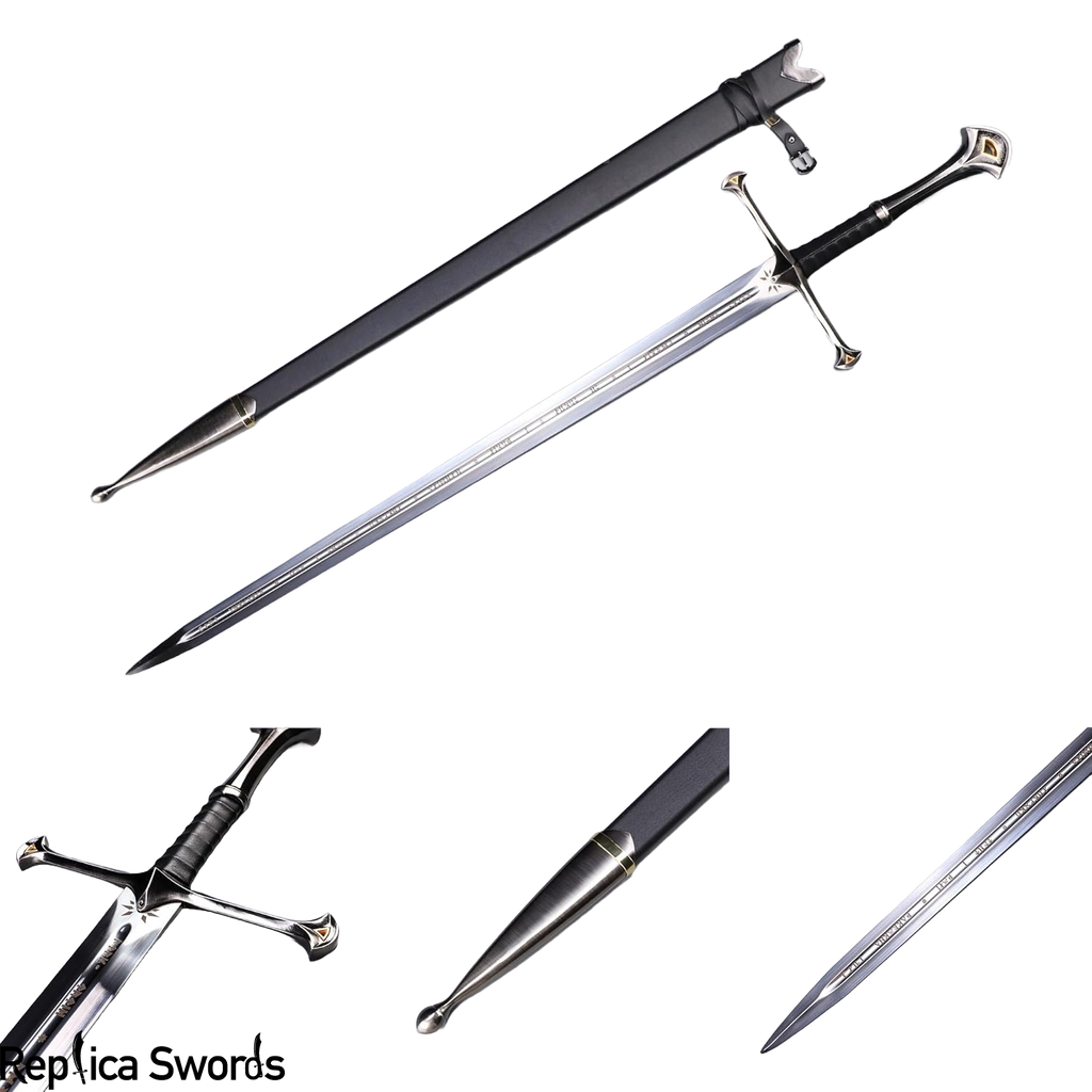 Aragorn Anduril Narsil Sword Full Size Metal Replica