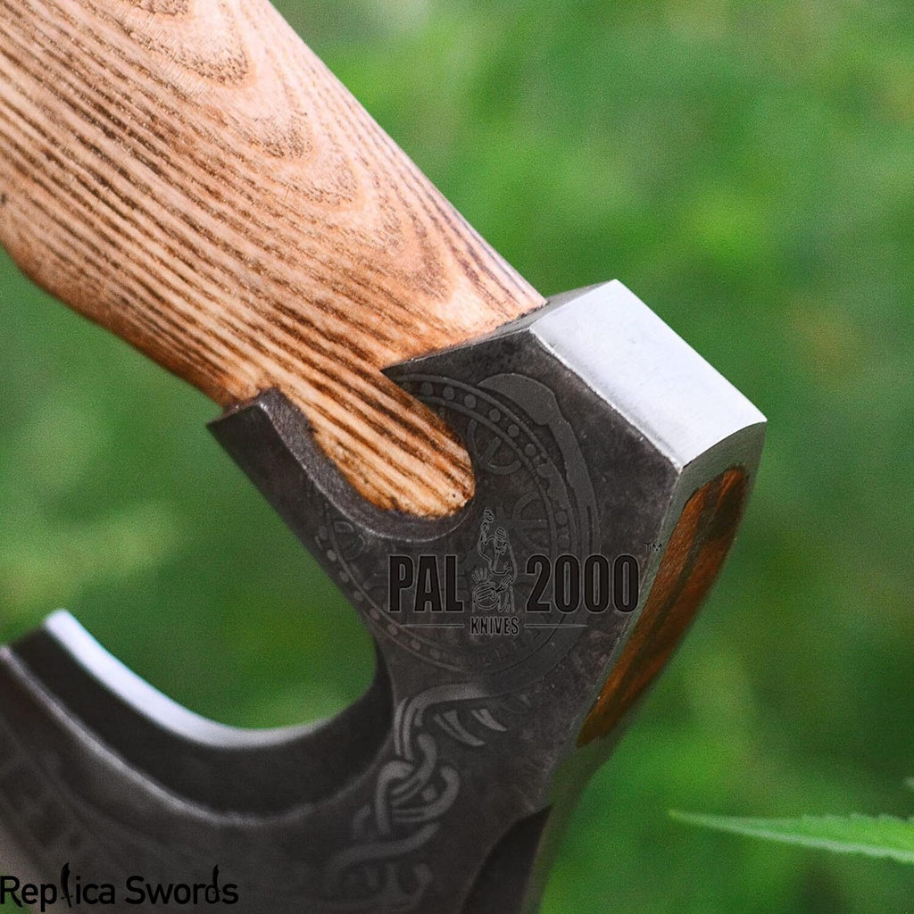 Tomahawk Viking Bearded Battle Axe Hand Forged Replica