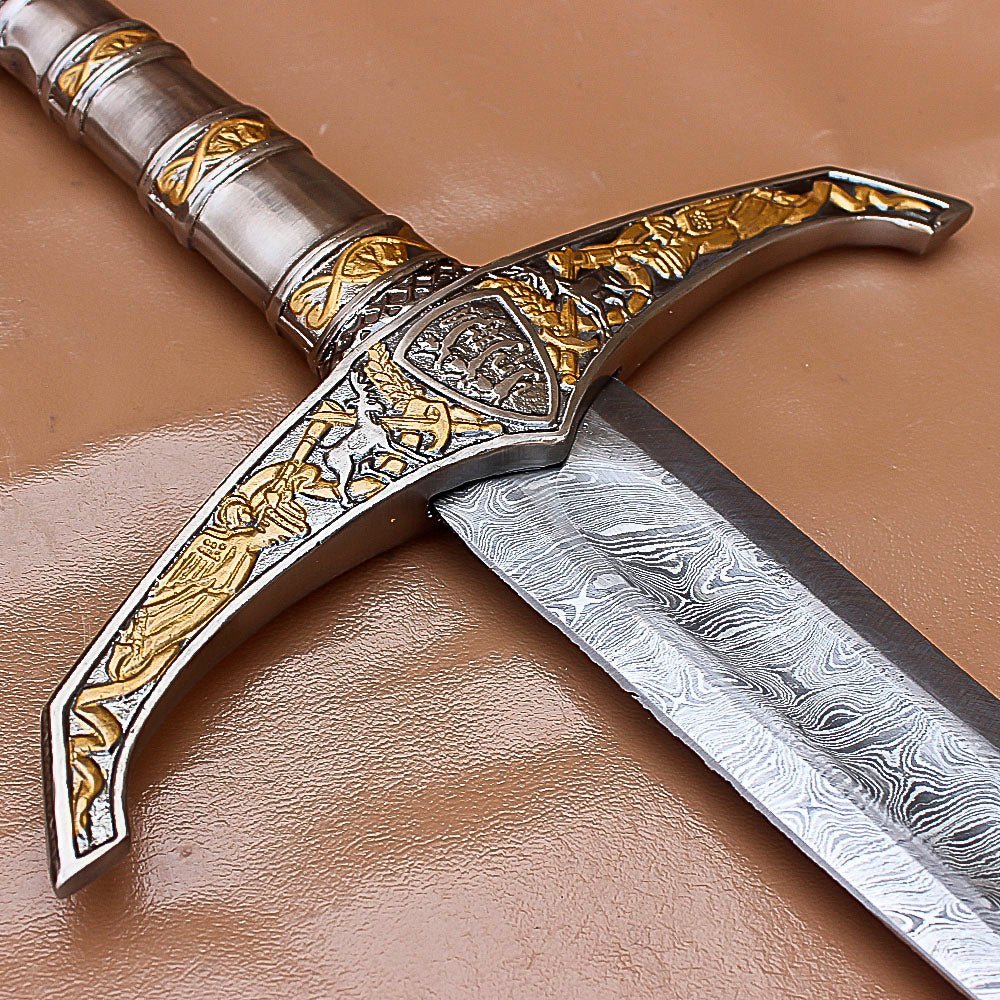 Robin Hood Locksley Sword With Leather Sheath