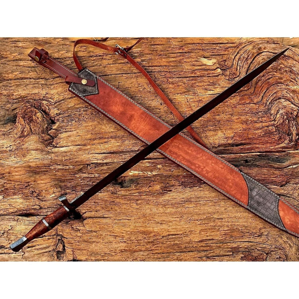 Viking Sword Double Edged Norse Replica Handmade