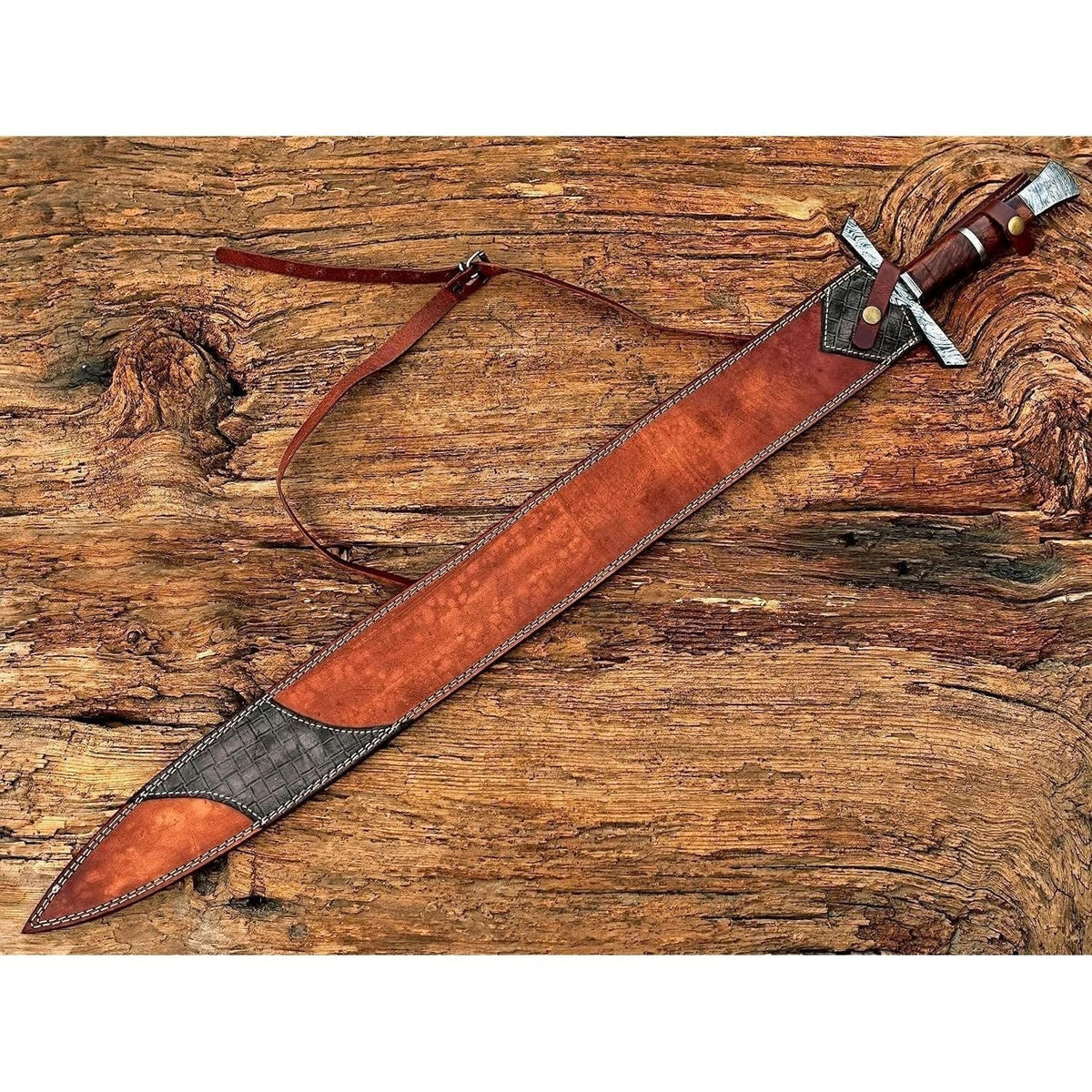 Viking Sword Double Edged Norse Replica Handmade