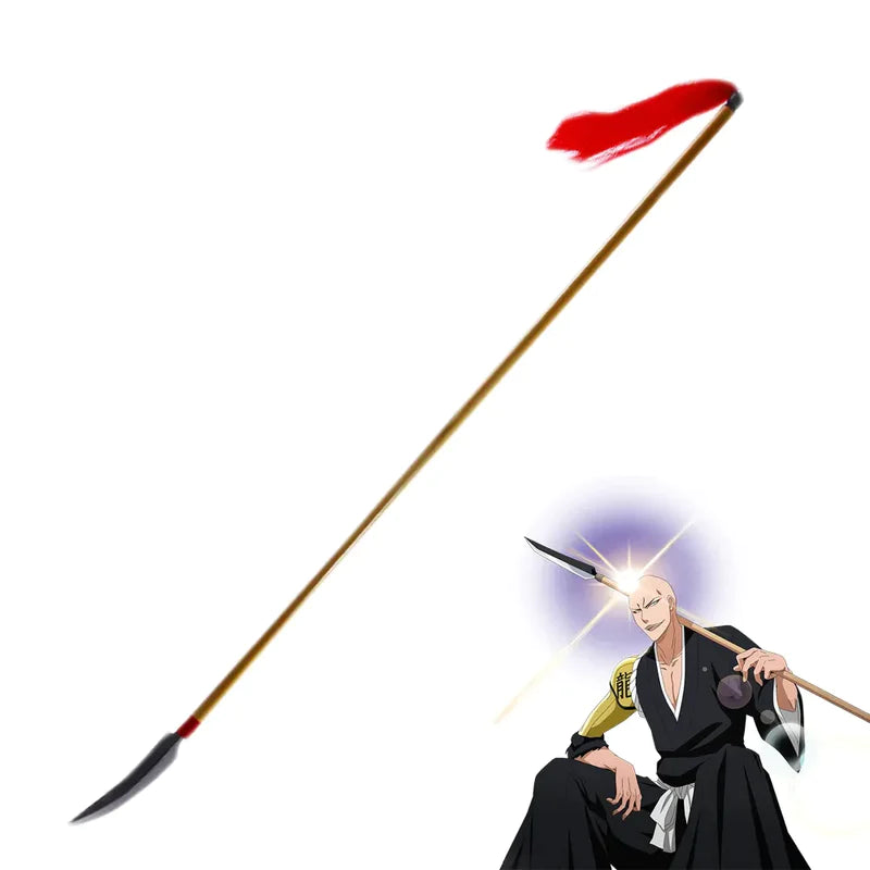 Bankai Ikkaku Madarame Ryūmon Hōzukimaru Spear Weapon