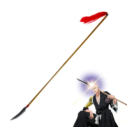Bankai Ikkaku Madarame Ryūmon Hōzukimaru Spear Weapon