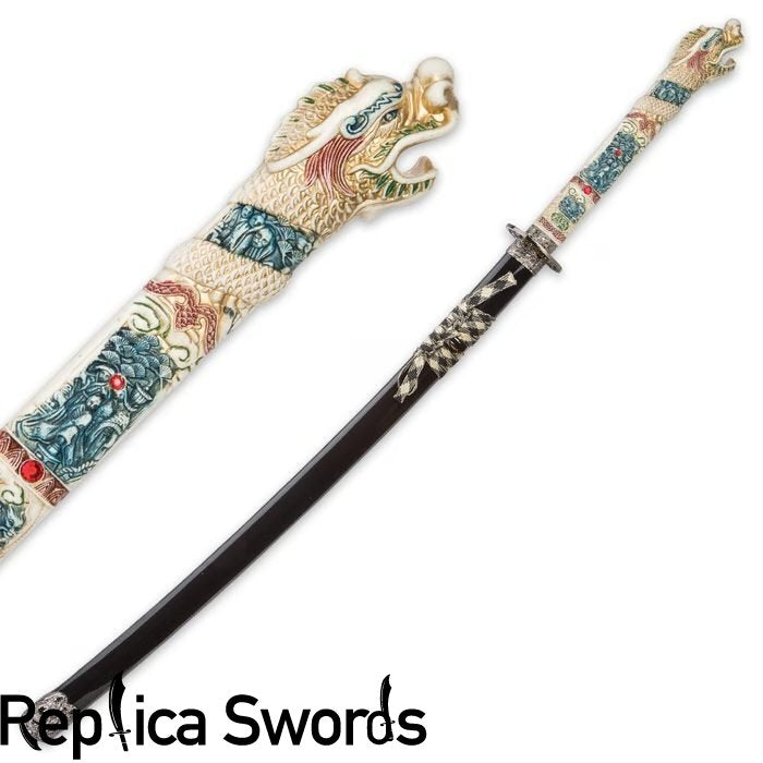 Highlander Connor Open Mouth Dragon Katana Full Size Replica