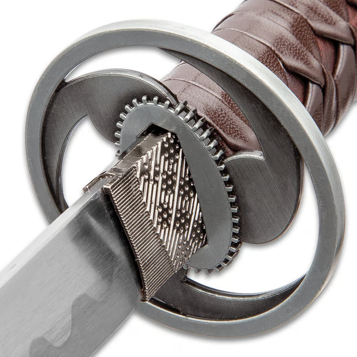 Gankyil Katana Sword Life Size Replica With Scabbard