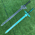 Set of Kirito Dark Repulser and Kirito Elucidator Steel Replica Sword From SAO With Free Sheath