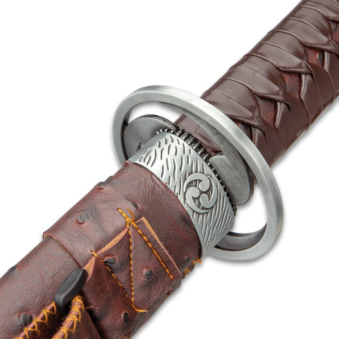 Gankyil Katana Sword Life Size Replica With Scabbard