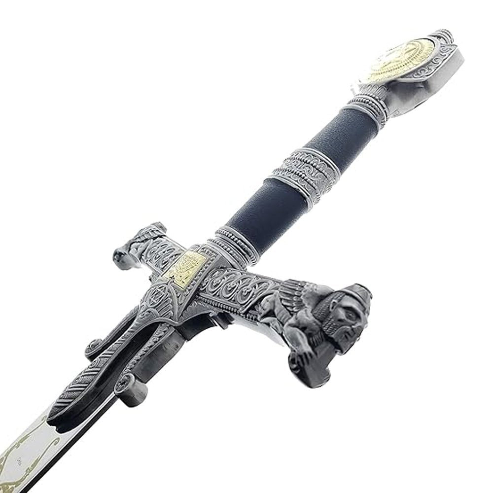 King Solomon Sword Full Size Black Metal Replica