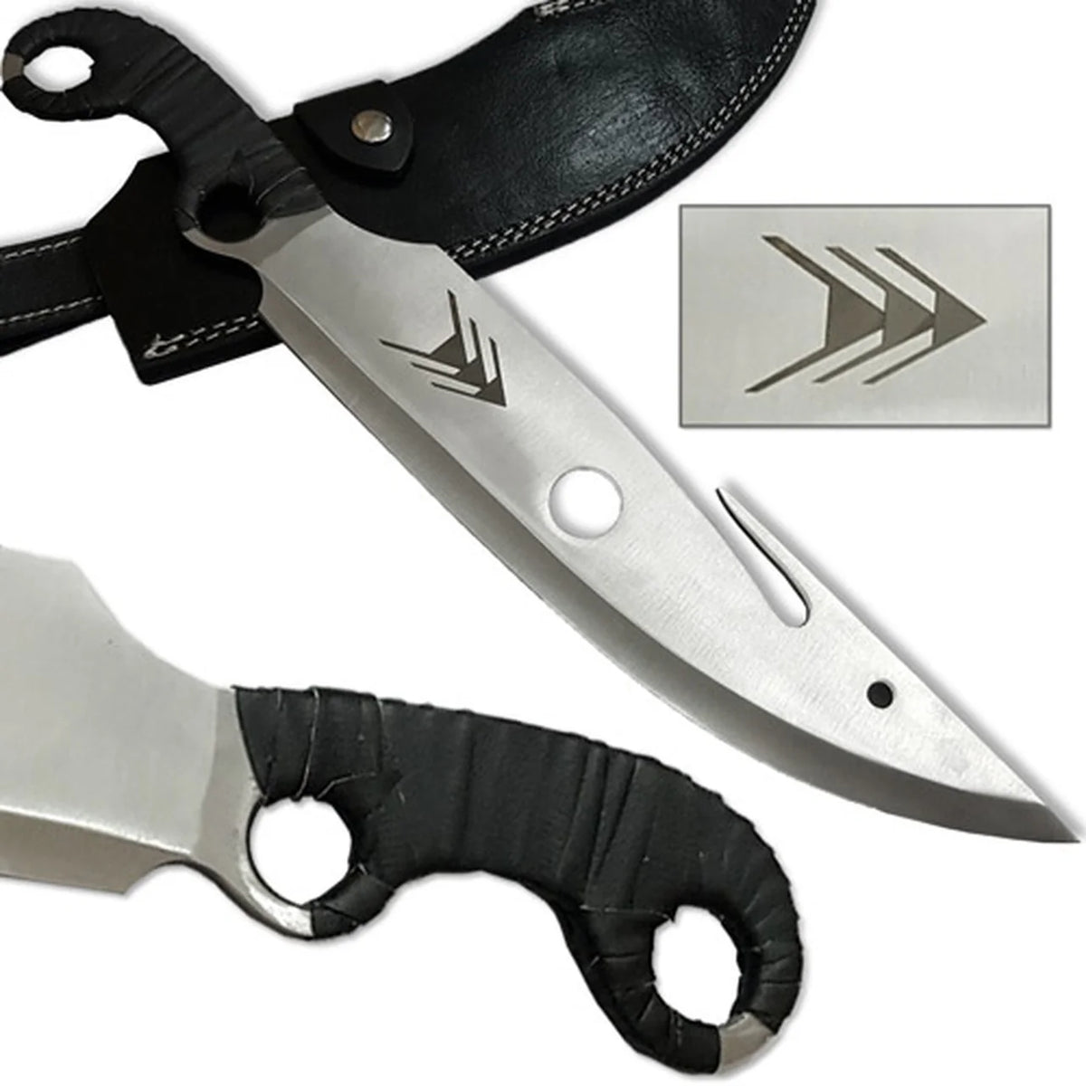 Destiny Bladedancer Nighthawk Hunter Knife - Metal Prop