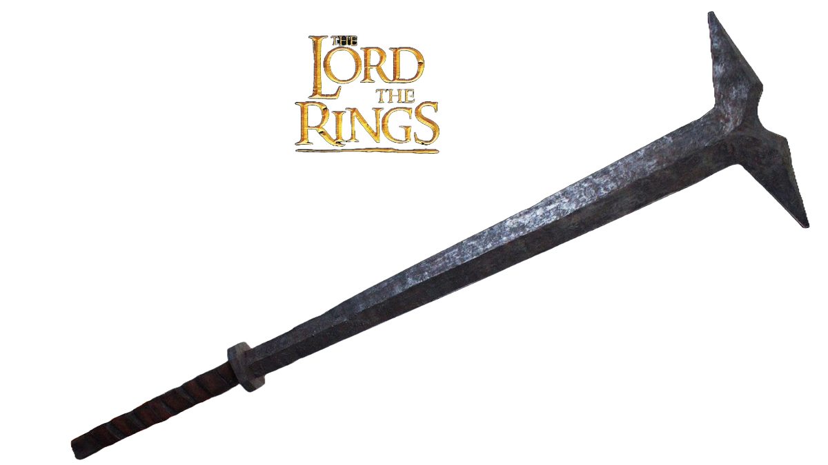 LOTR Uruk Hai Berserk Sword Full Sized