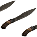 Resident Evil V Knife Replica With Sheath - Metal Prop