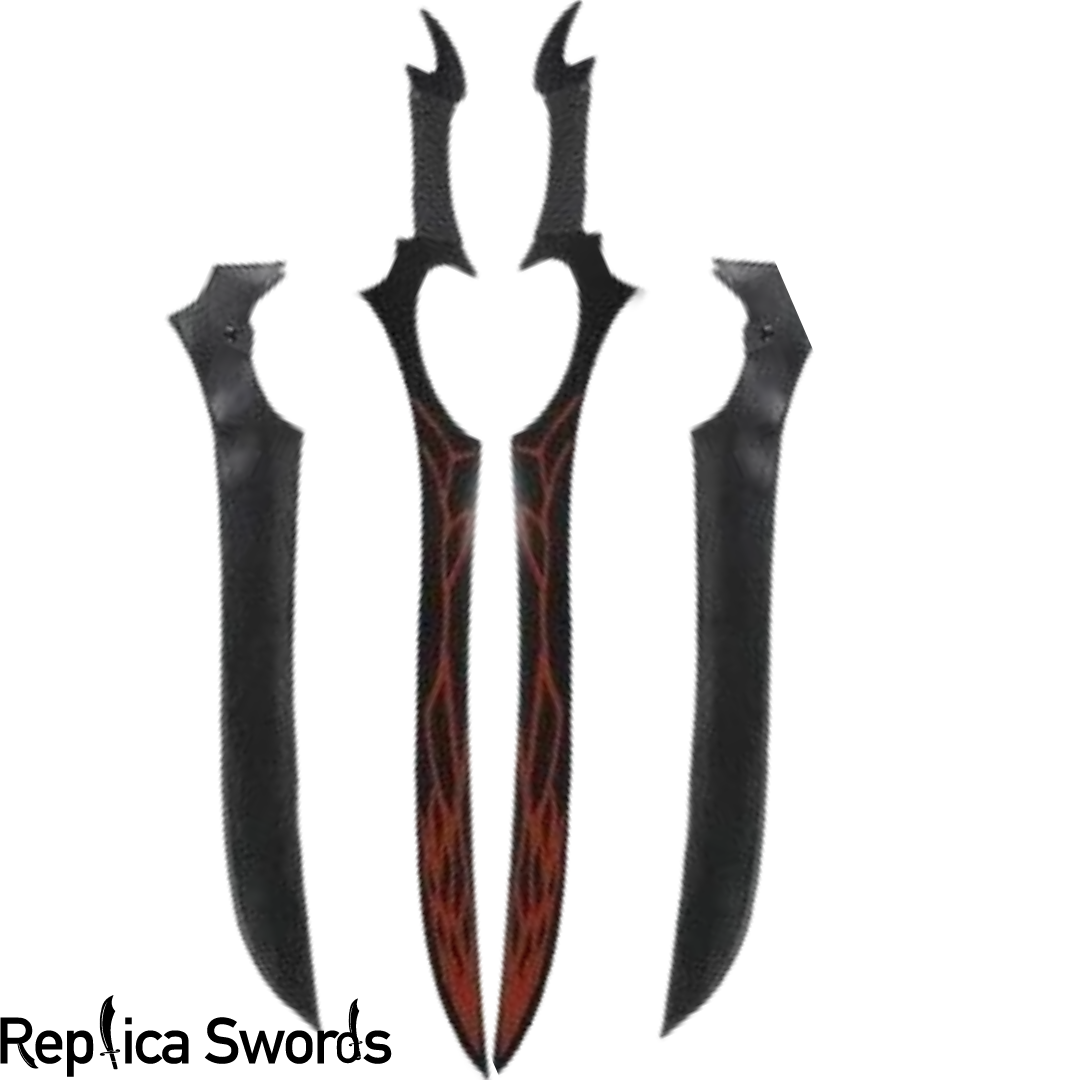 28" Julia Sigtuna Twin Blade Sword Pair Of Katana