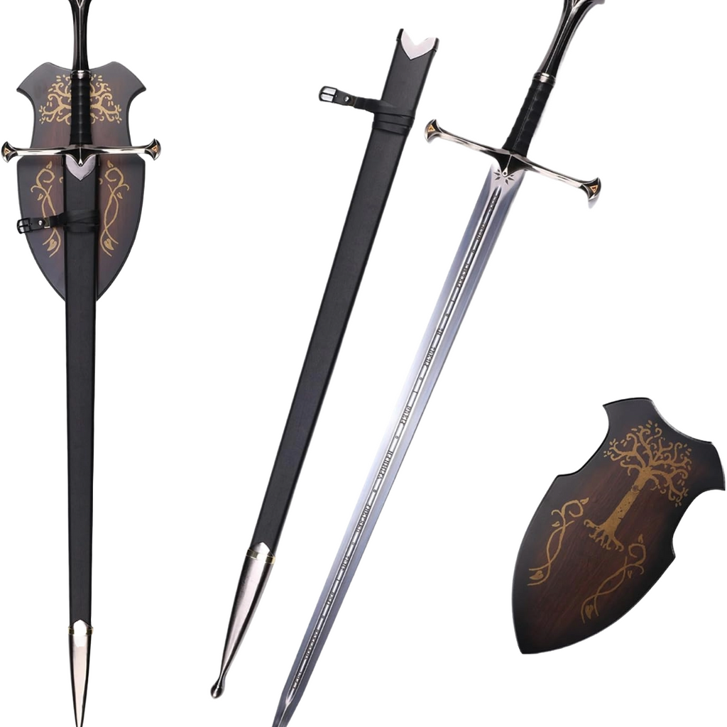 Aragorn Anduril Narsil Sword Full Size Metal Replica