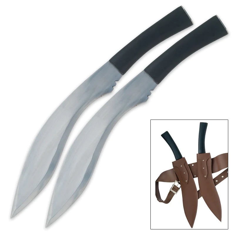 Resident Evil Alice Abernathy Kukri Knives Set Replica
