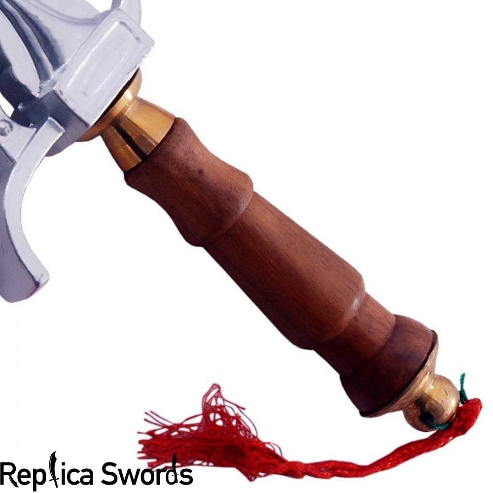 Arabian Belly Dance Dragon Scimitar Sword With Silver Finishing