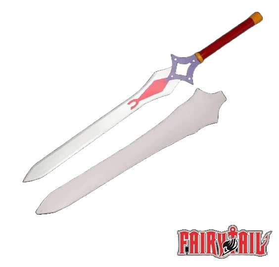 Erza Scarlet Black Wing Armor Sword Replica