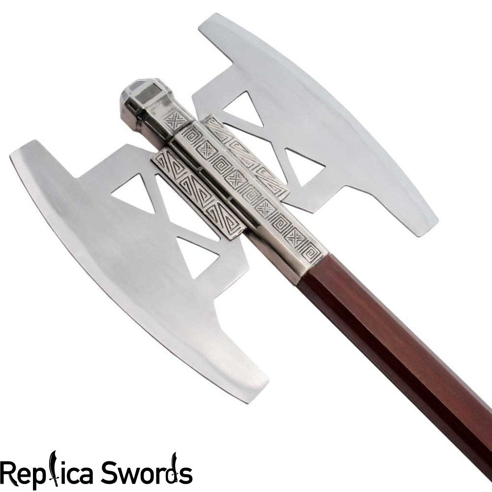 Gimli Battle Axe Replica Silver Plated