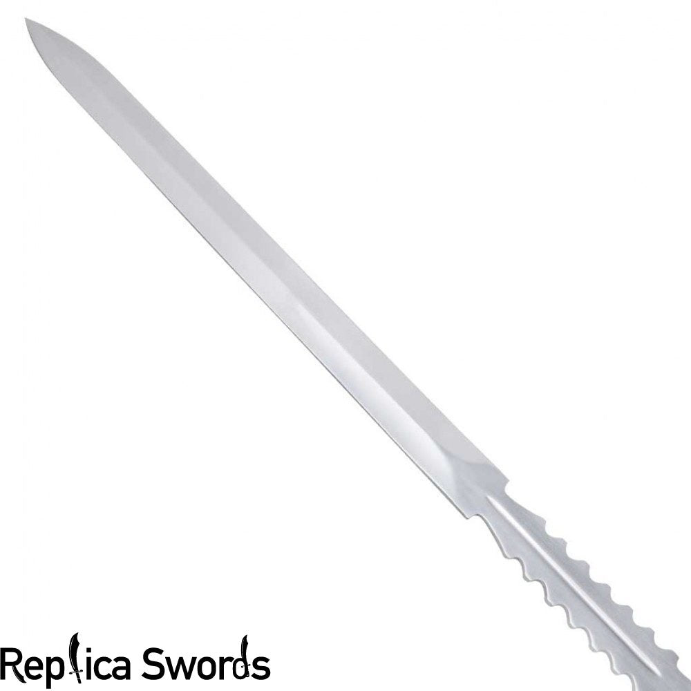 Silver and Ruby Merlin Sword Life Size Replica