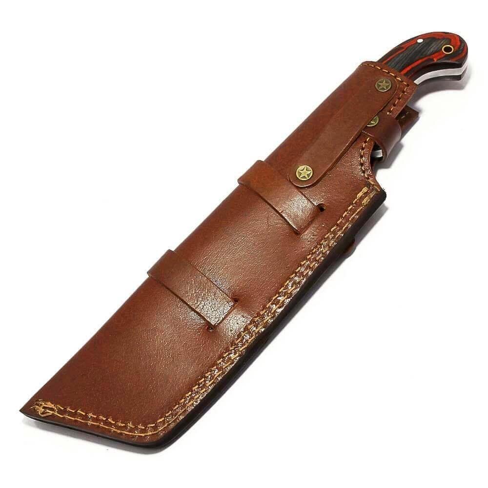 Tracker Hunting Knife Survival Fixed Blade With Sheath