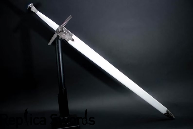 47.5" White Geralt Of Rivia Sword Replica