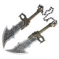 God of War Kratos Blades of Chaos Pair Antique Finished Replica