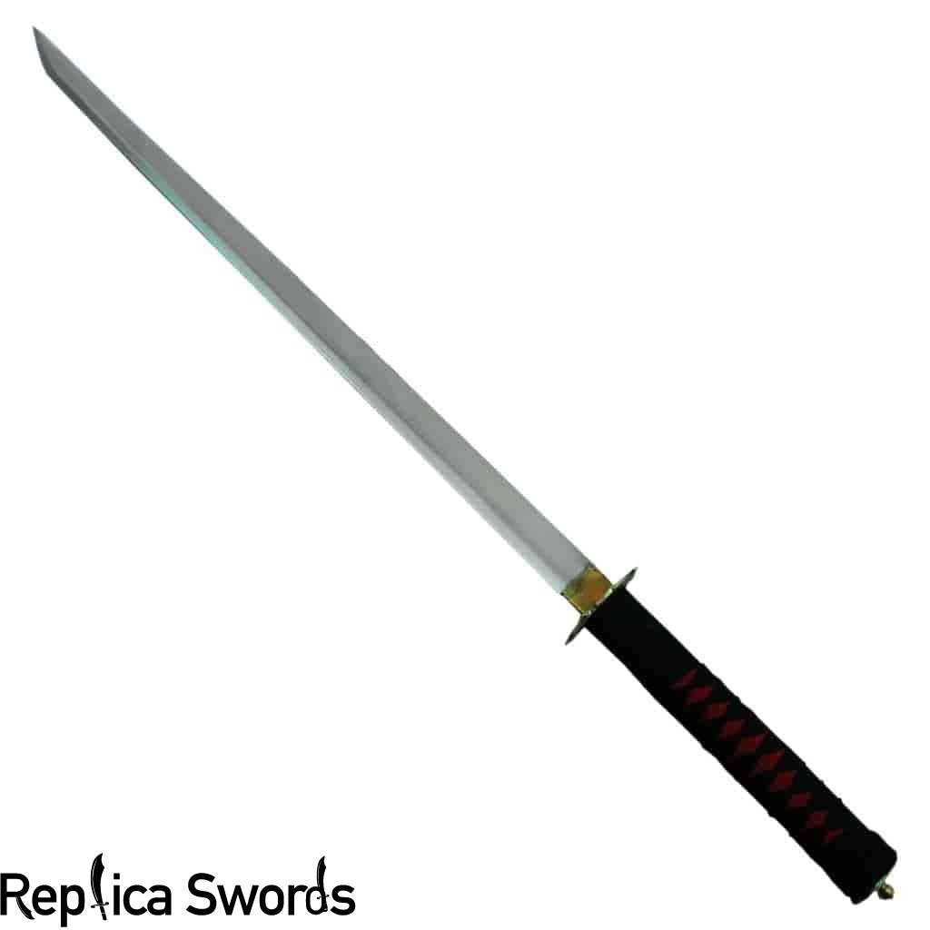 Black Ninja Sword 35" Replica With Scabbard