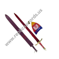 Red Oath Keeper sword from GOT