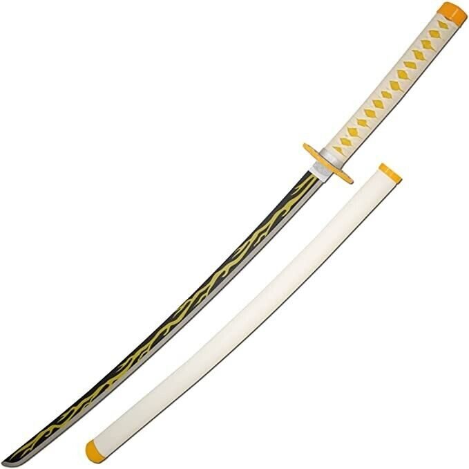 Zenitsu Agatsuma Yellow Nichirin Katana Sword