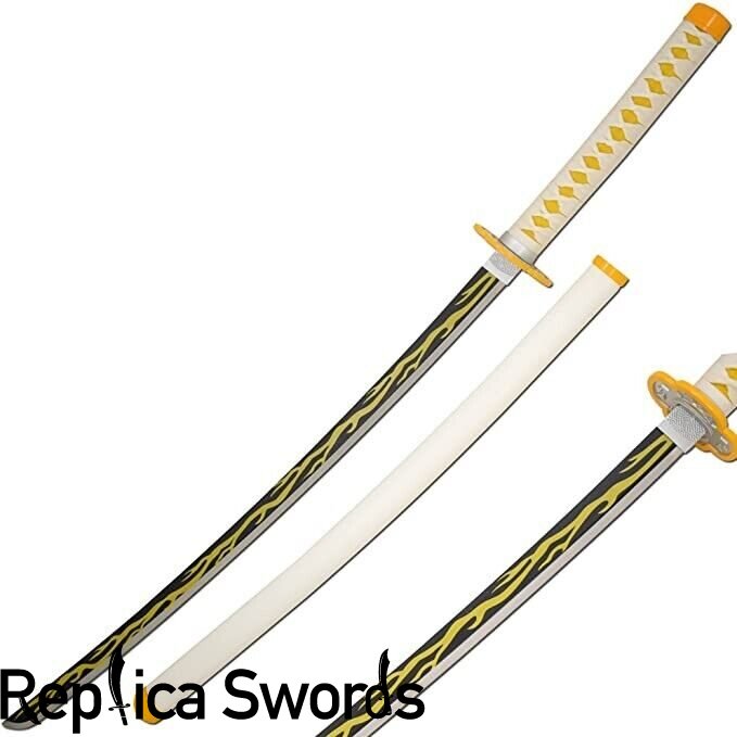Zenitsu Agatsuma Yellow Nichirin Katana Sword