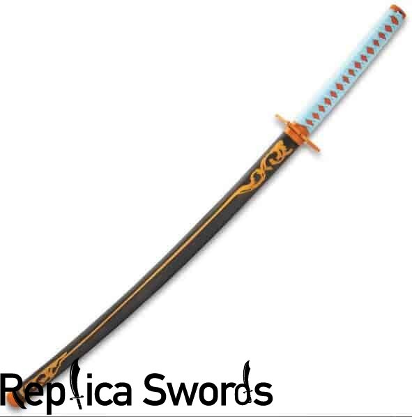 Shinobu Kocho Lavender-Blue Nichirin Katana Sword
