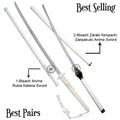 Sode no Shirayuki Sword & Inspired Zaraki Massive Katana Sword