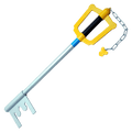 Kingdom Hearts Sora key blade with blade