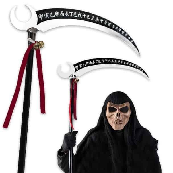 Anime Tall Okami Kakushi Scythe Full Size Replica