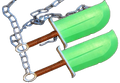 Kung Fu Panda General Kai Swords - Jade Knives Set