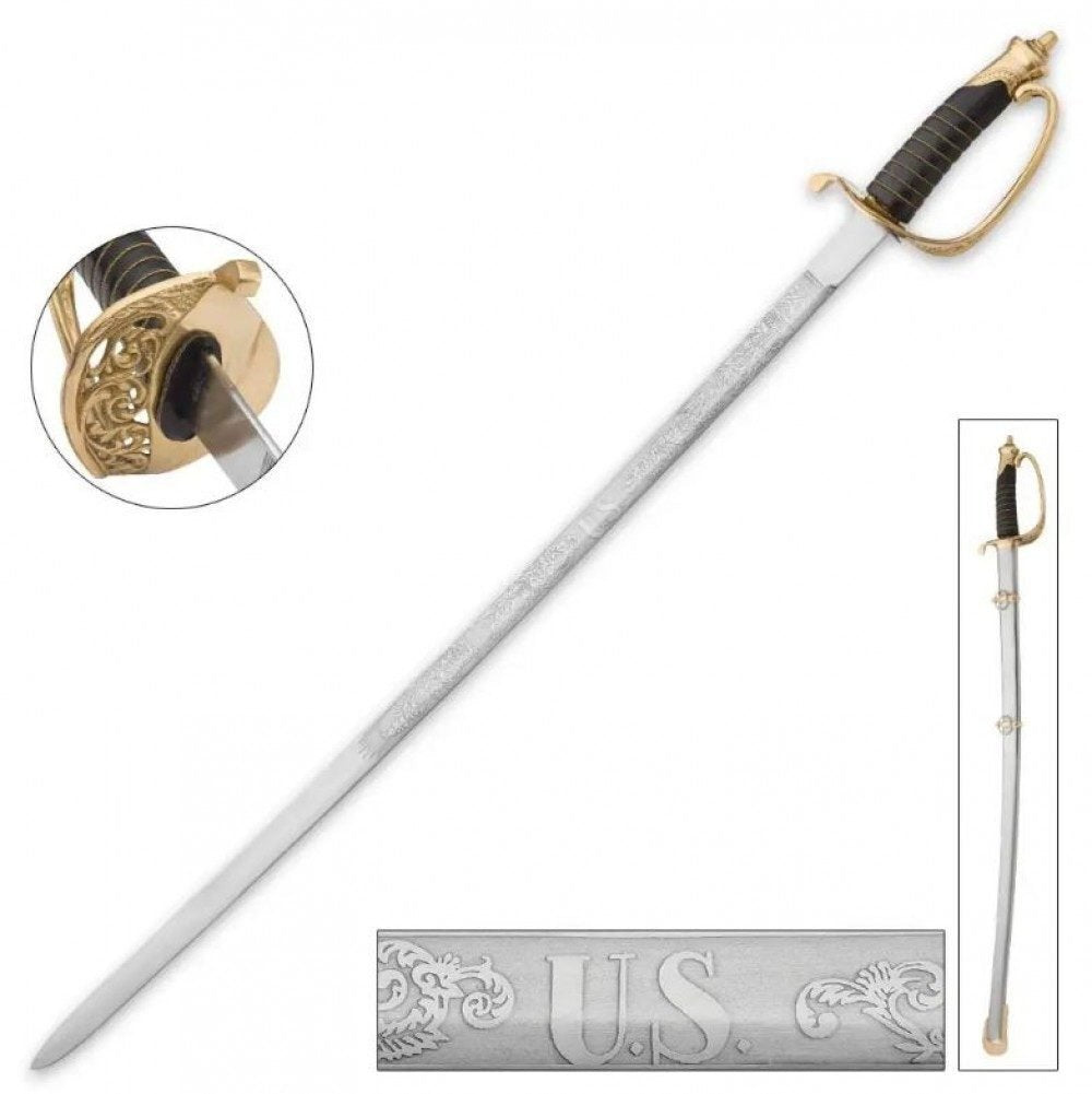 Civil War Union Foot Military Officers Sword