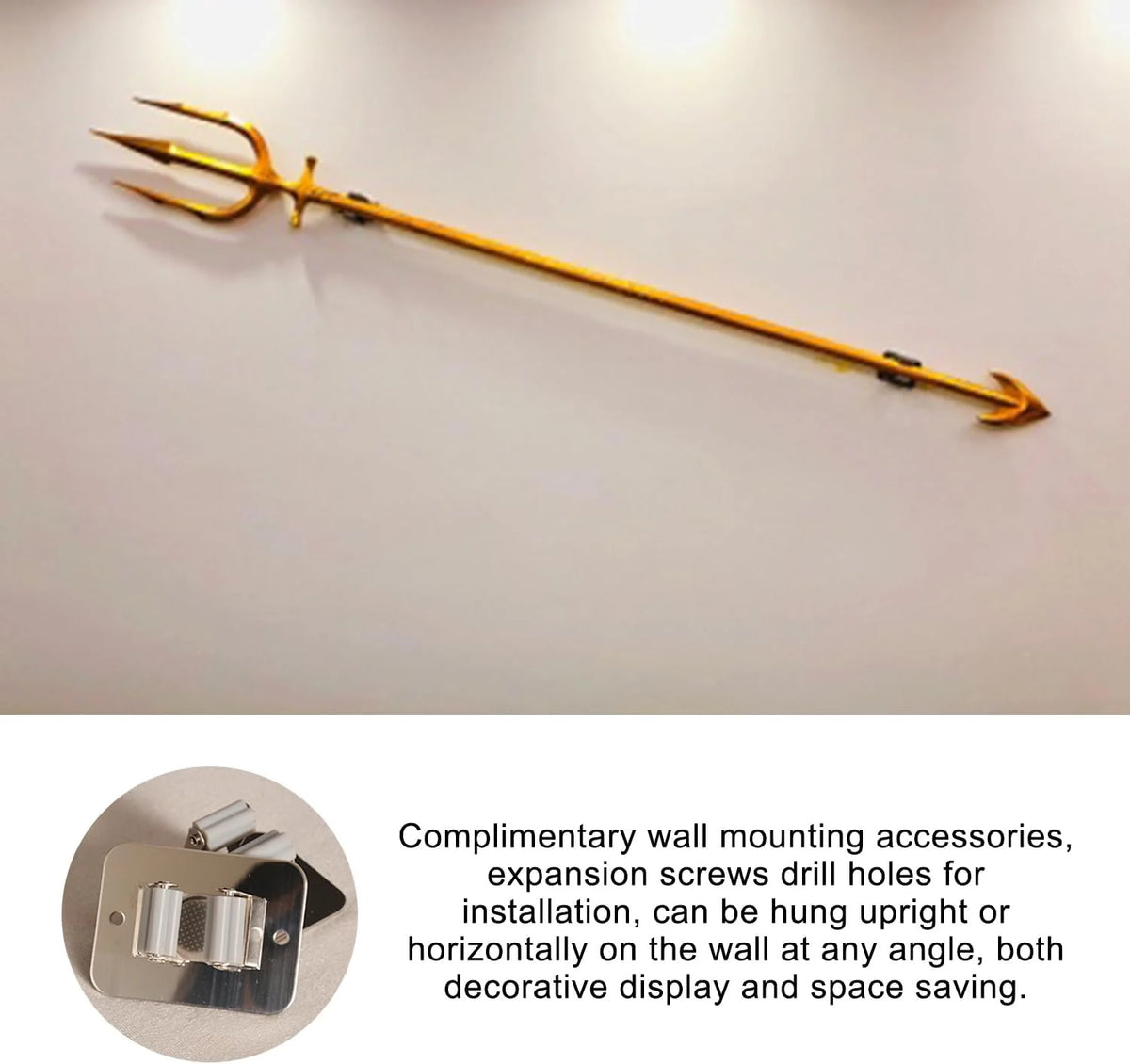 Aquaman Real Trident Metal Neptune Trident