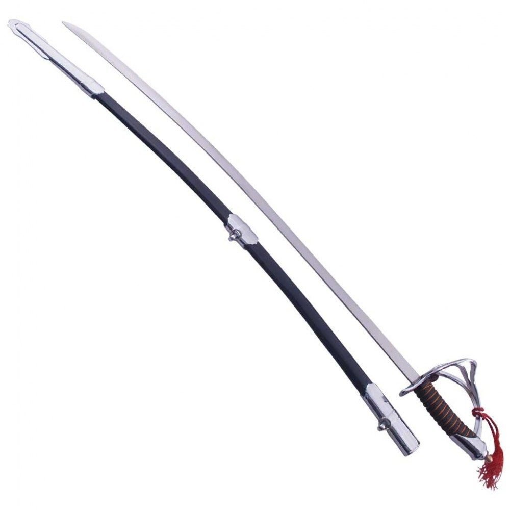 1860-light-cavalry-sword-saber-in-silver_1.jpg Civil War US Model 1860 Light Cavalry Saber Silver Sword - Image 1