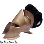 Spartan Warrior Helmet Full Size Metal Replica - Image 2