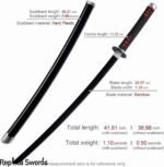 Tanjiro Kamado Nichirin Katana Sword Replica - Image 2