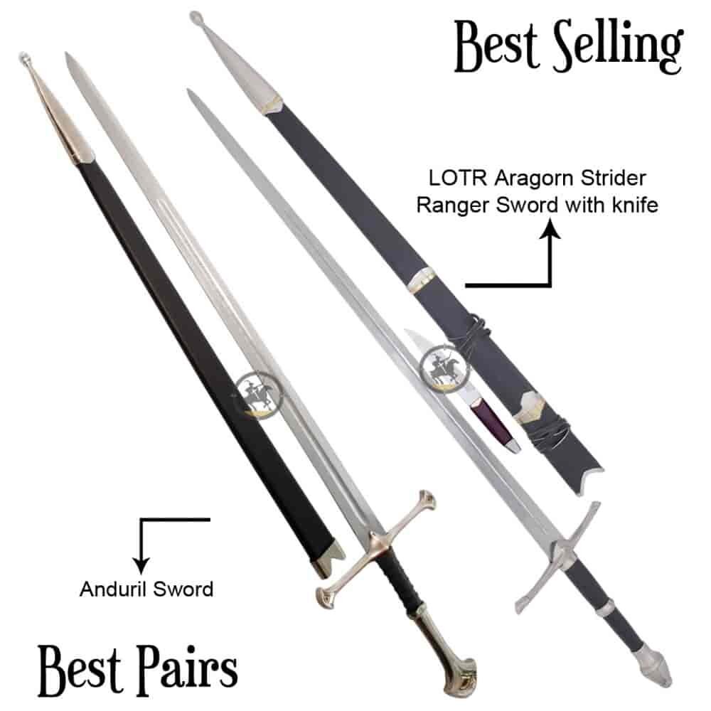 anduril-sword-_-ranger-sword-of-aragorn.jpg Anduril & Ranger Sword of Aragorn - Image 1