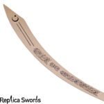 Belly Dance Dragon Scimitar Sword With Gold Plated Blade - Image 4