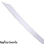 Belly Dance Dragon Scimitar Sword With Silver Handle - Image 2