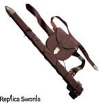Robin Hood Sword Leather Belt, Bag & Sheath