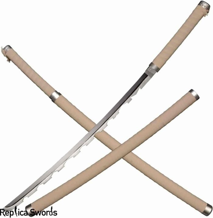 demon-slayer-hashibira-inosuke-samurai-sword-wooden-katana.jpg Inosuke Hashibara Nichirin Katana Sword Replica - Image 2
