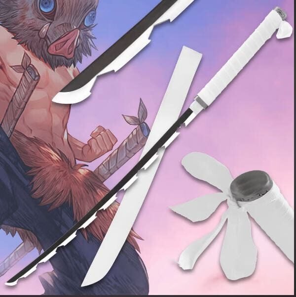 inosuke-hashibara-nichirin-demon-slayer-sword.jpg Inosuke Hashibara Nichirin Katana Sword Replica - Image 1