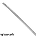37" Japanese Ninja Sword With Wooden Handle - Image 3