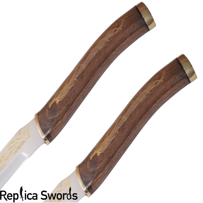 LOTR Legolas Swords Fighting Knives Pair Of Daggers