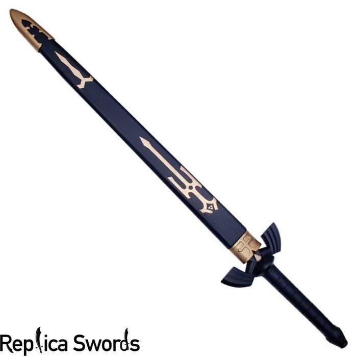 Link Dark Master Sword Replica with Black Scabbard