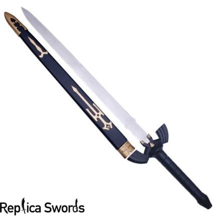 Link Dark Master Sword Replica with Black Scabbard