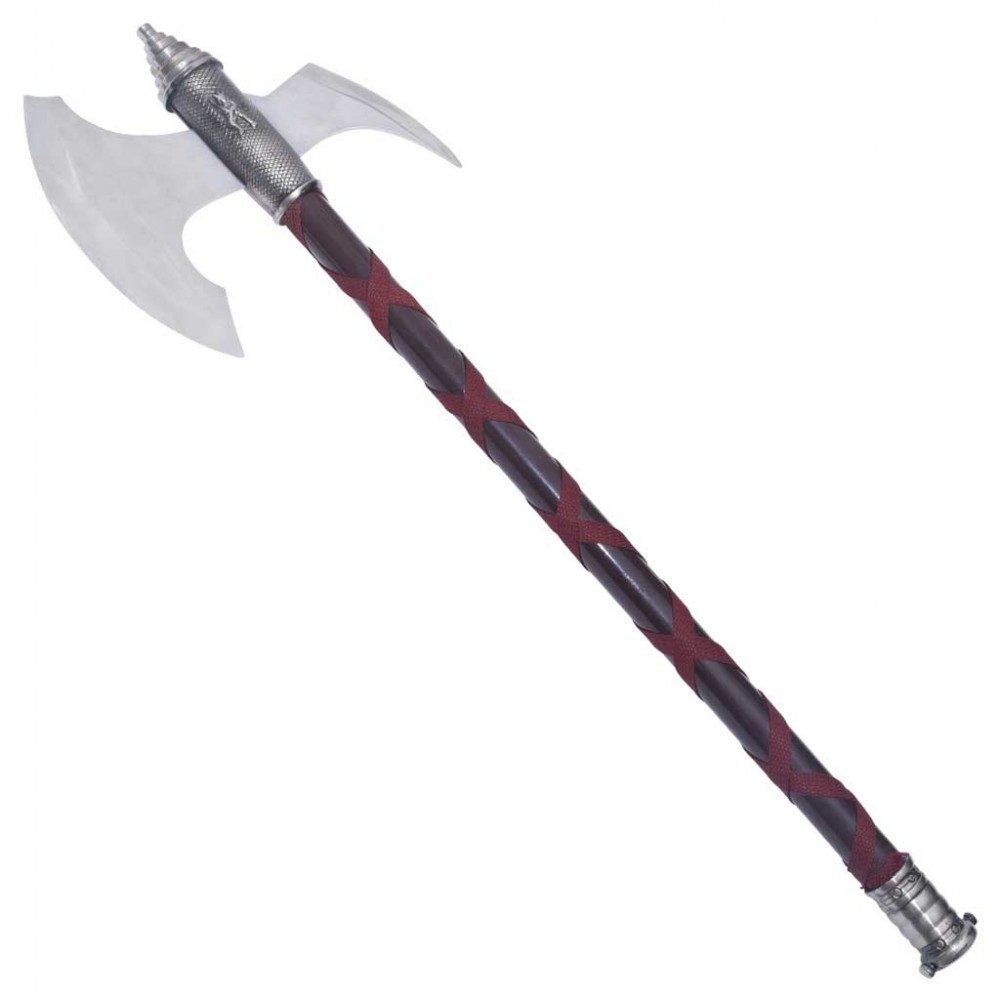 medieval-armor-axe.jpg Double Headed Medieval Armor Replica Battle Axe - Image 1